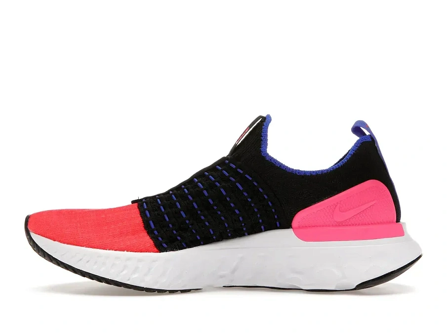 Фото № 3 с приближением к товару «‎Nike React Phantom Run Flyknit 2 Black Hyper Pink »