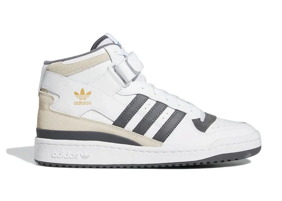 Фото № 1 с приближением к товару «‎adidas Forum Mid Footwear White Grey»