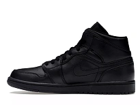 Фото № 4 с приближением к товару «‎Jordan 1 Mid Triple Black (2022)»