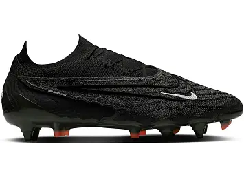 Nike Gripknit Phantom GX Elite SG-Pro Anti-Clog Traction Black Dark Smoke Grey Total Orange