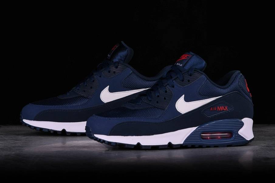 Фото № 2 с приближением к товару «‎Nike Air Max 90 Essential 'Midnight Navy'»