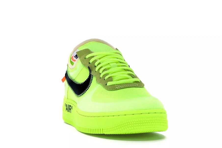 Фото № 3 с приближением к товару «‎Nike Air Force 1 Low Off-White Volt»