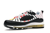 Фото № 3 с приближением к товару «‎Nike Air Max 98 Black White Yellow Crimson»