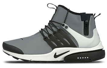 Nike Air Presto Mid Utility Sports Shoes GreyBlack - 1