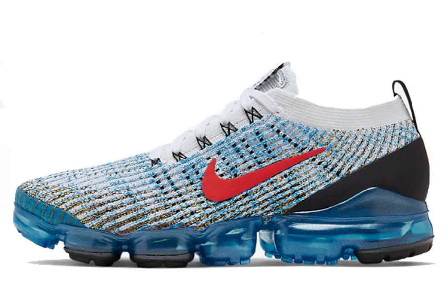 Фото № 1 с приближением к товару «‎Nike Air VaporMax Flyknit 3 'Photo Blue Gold'»