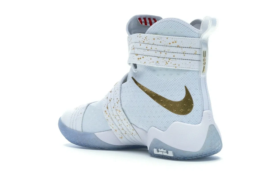 Фото № 6 с приближением к товару «‎Nike LeBron Zoom Soldier 10 Gold Medal»