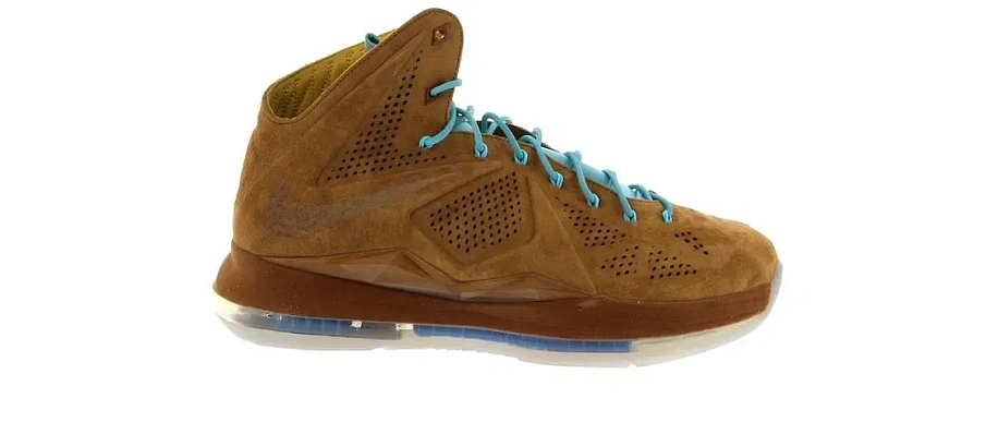 Фото № 1 с приближением к товару «‎Nike LeBron X EXT Hazelnut»