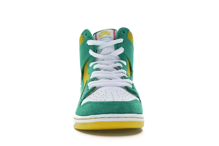 Фото № 2 с приближением к товару «‎Nike SB Dunk High Oakland Athletics»