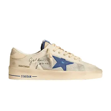 Golden Goose Stardan Ivory Blue Star - 1