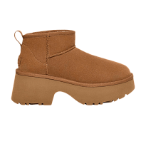 Фото № 1 с приближением к товару «‎UGG Women's Classic Ultra Mini New Heights Boot Chestnut»