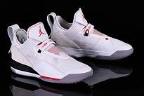 Фото № 3 с приближением к товару «‎Nike Air Jordan XXXIII SE Basketball shoes White Gym Red Black»