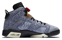 Фото № 2 с приближением к товару «‎Nike Air Jordan 6 Retro Washed Denim (Gs)»