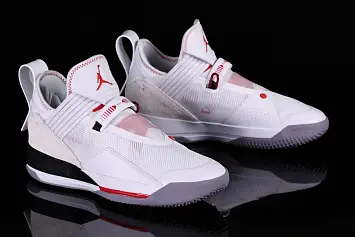 Nike Air Jordan XXXIII SE Basketball shoes White Gym Red Black (CD9560-106) - 3