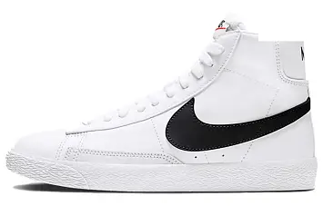 Nike Blazer Mid GS 'White Black' - 1
