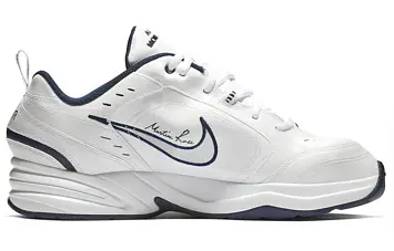 Martine Rose X Nike Air Monarch Iv Daddy Shoes White - 3