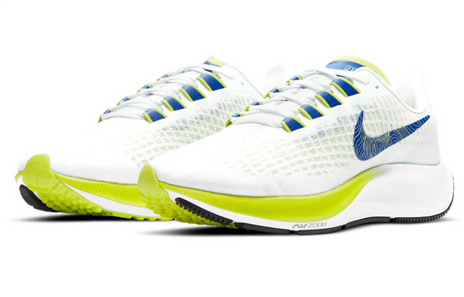 Фото № 3 с приближением к товару «‎Nike WMNS Air Zoom Pegasus 37 WhiteBlueGreen»