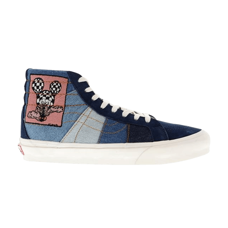 Фото № 1 с приближением к товару «‎Disney x Taka Hayashi x Vans Sk8-Hi Mickeys 90th»