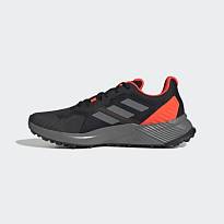 Фото № 2 с приближением к товару «‎adidas Terrex Soulstride Sneakers BlackOrange»