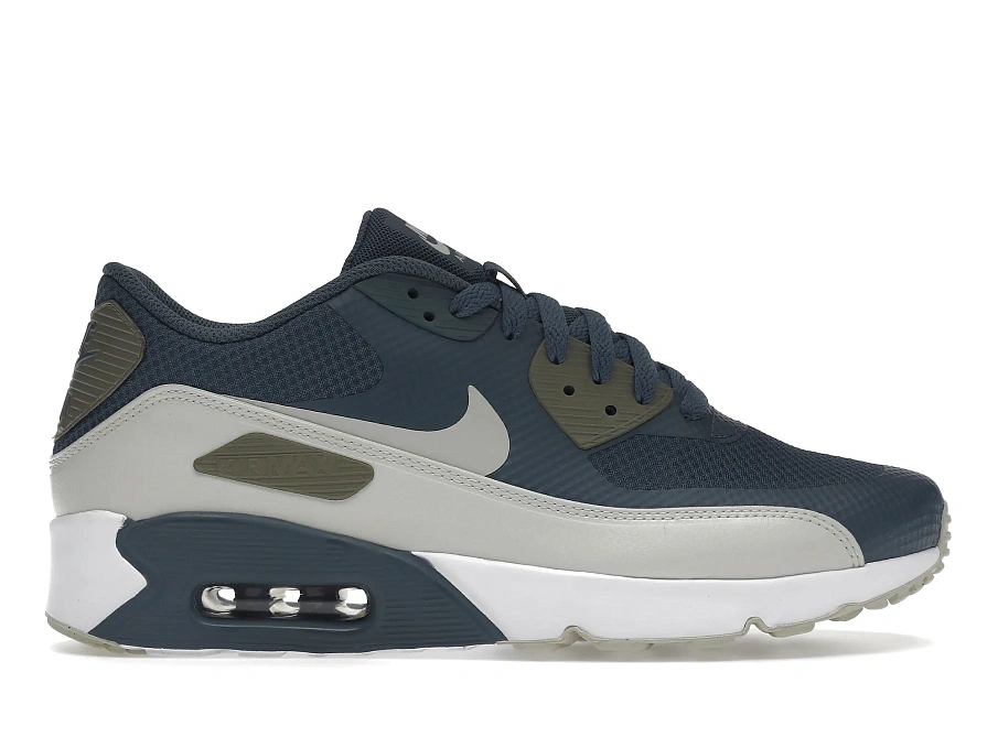 Фото № 1 с приближением к товару «‎Nike Air Max 90 Ultra 2.0 Blue Fox Light Bone»