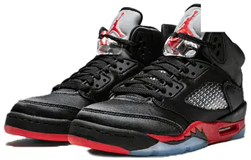 Nike Air Jordan 5 Retro Satin Bred blackred - 4