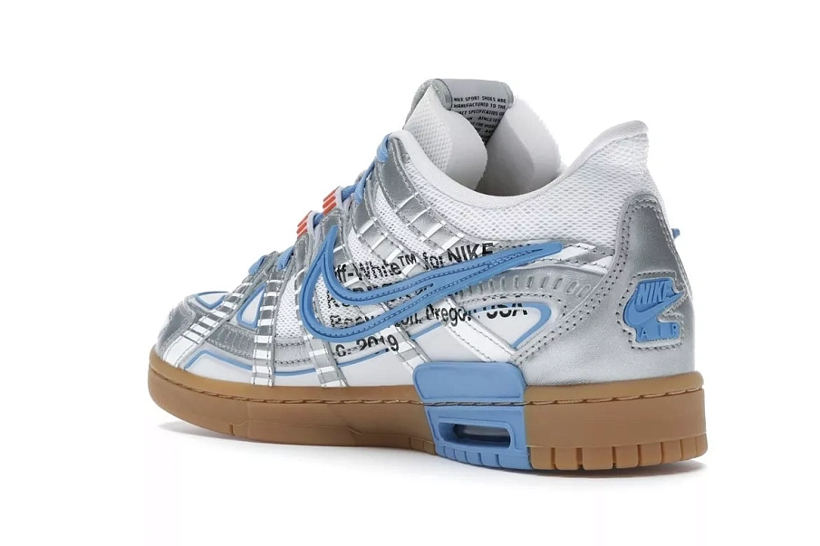 Фото № 4 с приближением к товару «‎Nike Air Rubber Dunk Off-White UNC»