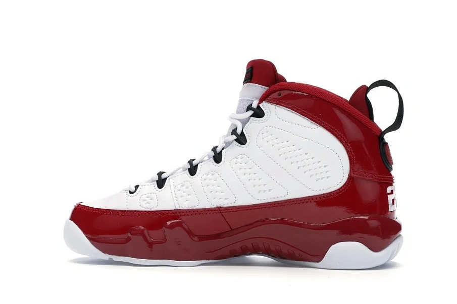 Фото № 5 с приближением к товару «‎Jordan 9 Retro White Gym Red »