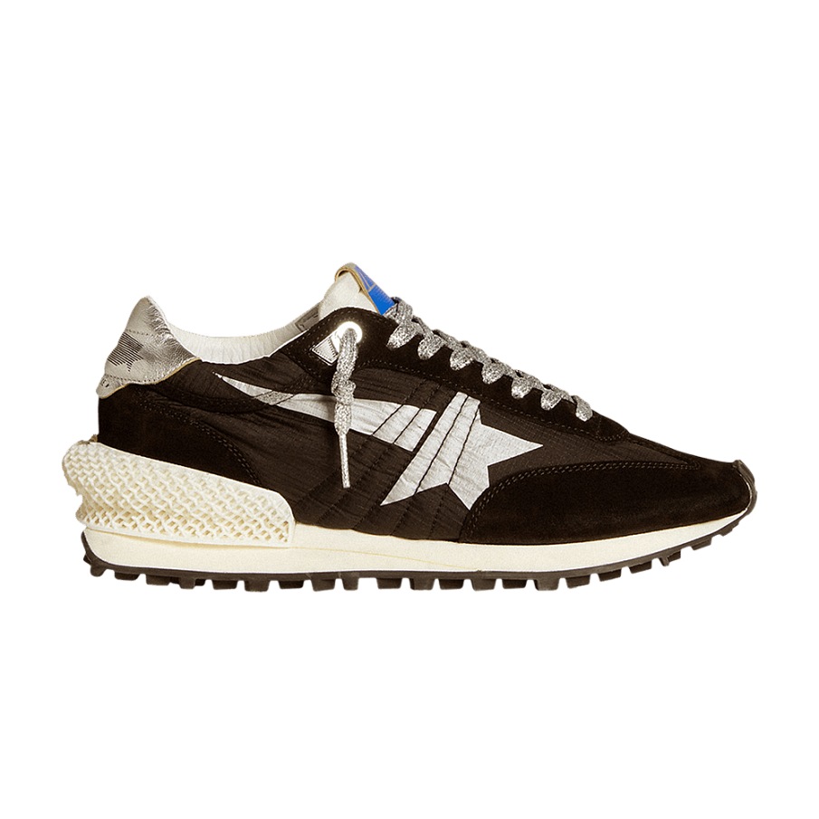 Фото № 1 с приближением к товару «‎Golden Goose Women's Marathon Black Metallic Silver»