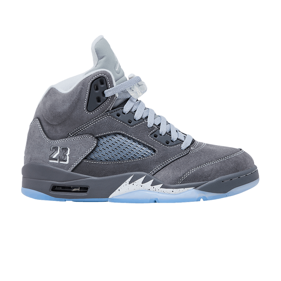 Фото № 1 с приближением к товару «‎Air Jordan 5 Retro Wolf Grey 2026»