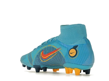 Nike Mercurial Superfly 8 Elite AG Chlorine Blue Laser Orange - 6
