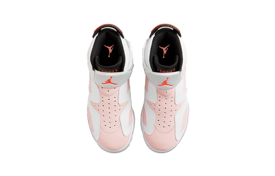 Фото № 4 с приближением к товару «‎(BP) Air Jordan 6 Retro Little Flex Basketball Shoes BlackWhitePink»