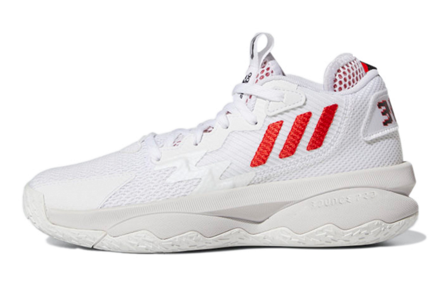 Фото № 1 с приближением к товару «‎adidas Dame 8 J Basketball Shoes White»