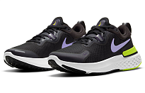 Фото № 3 с приближением к товару «‎Nike Wmns React Miler BlackPurpleGreen»