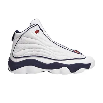 Air Jordan Pro Strong White Midnight Navy - 1