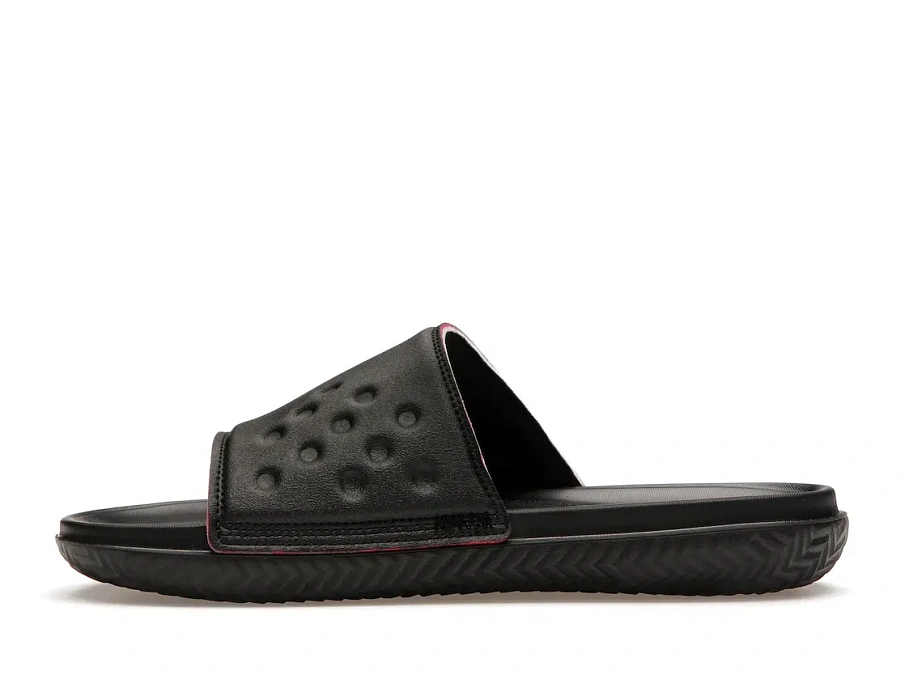 Фото № 3 с приближением к товару «‎Jordan Play Slide Black University Red»