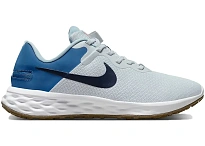 Фото № 1 с приближением к товару «‎Nike Revolution 6 FlyEase Next Nature Pure Platinum Dark Marina Blue»