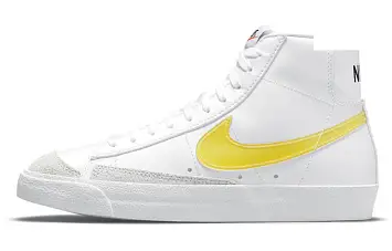 Nike Blazer Mid "Yellow Swooshes" WhiteYellow - 1