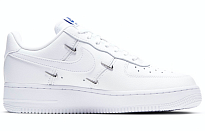 Фото № 2 с приближением к товару «‎Kim HyunANike Air Force 1 '07 LX "Chrome Luxe" Wmns WhiteBlue»