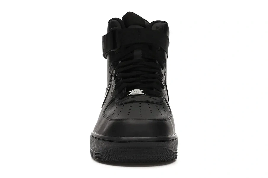 Фото № 2 с приближением к товару «‎Nike Air Force 1 High Triple Black»
