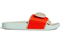 Фото № 1 с приближением к товару «‎adidas PW Boost Slide Pharrell Nigo Friendship Pack Blue Red»