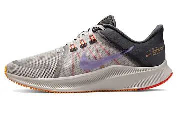 Nike Quest 4 Low-Top Running Shoes GreyBlackPurple - 1