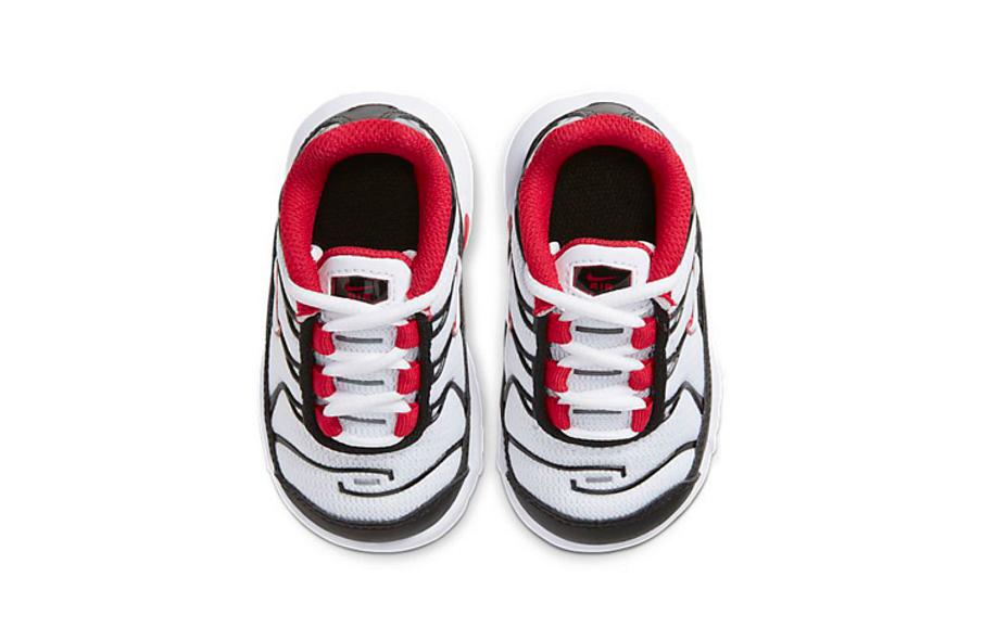 Фото № 4 с приближением к товару «‎(TD) Nike Air Max Plus BlackWhiteRed»