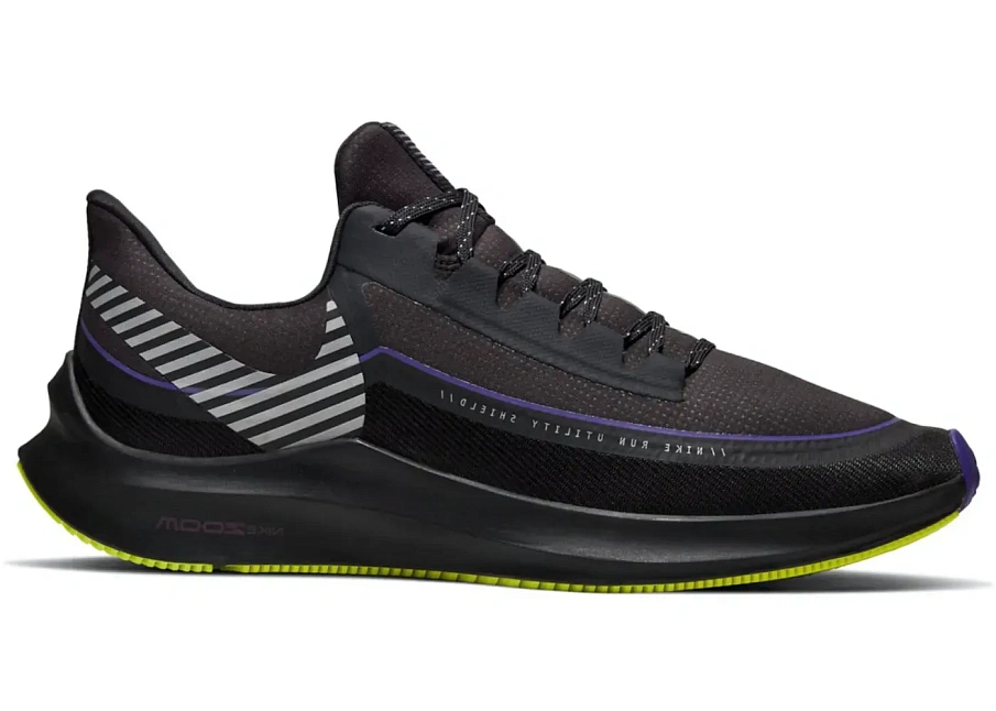 Фото № 1 с приближением к товару «‎Nike Zoom Winflo 6 Shield Oil Grey»