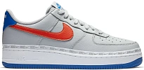 Фото № 1 с приближением к товару «‎Nike Air Force 1 Low Overbranding Grey Blue Red»