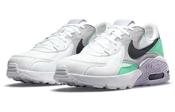 Nike Air Max Excee Wmns Shoes WhiteGreenPurple - 2