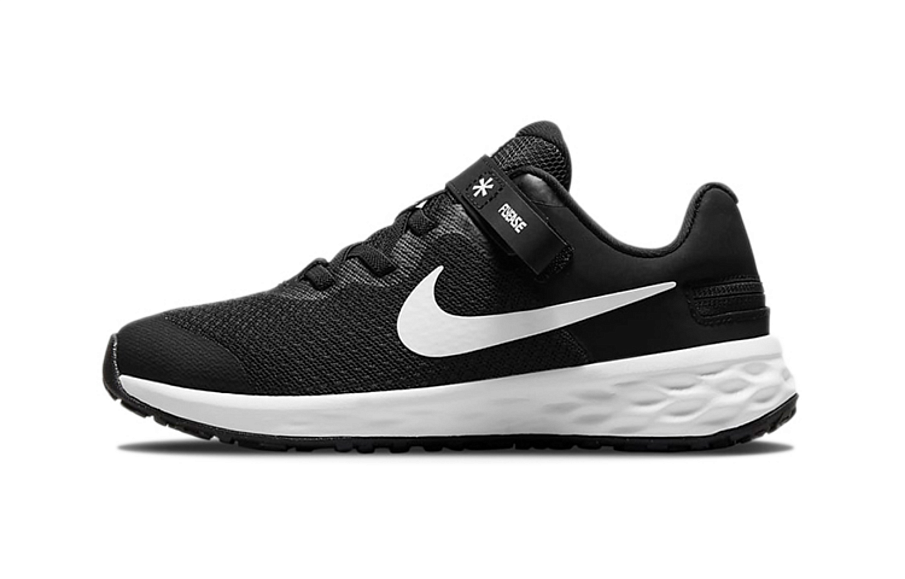 Фото № 1 с приближением к товару «‎(BP) Nike Revolution 6 FlyEase Low-Top Running Shoes BlackWhite»