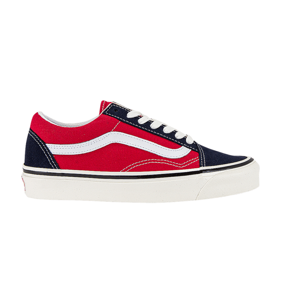 Фото № 1 с приближением к товару «‎Vans Old Skool 36 DX Anaheim Factory - Navy Red»