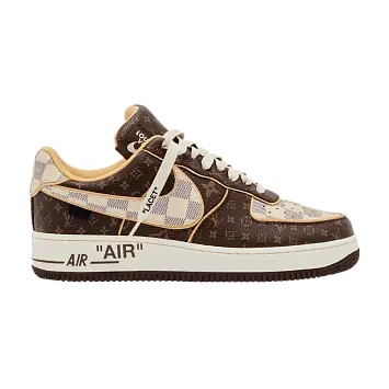 Louis Vuitton x Nike Air Force 1 Low Monogram Damier Pilot Case