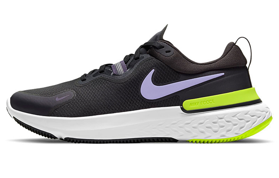 Фото № 1 с приближением к товару «‎Nike Wmns React Miler BlackPurpleGreen»
