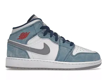 Jordan 1 Mid SE French Blue Light Steel 