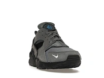 Фото № 2 с приближением к товару «‎Nike Air Huarache Grey Suede Laser Blue»